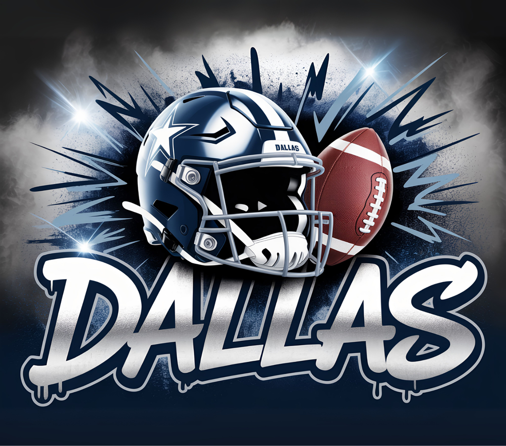 Graffiti Dallas Cowboys - Tumbler
