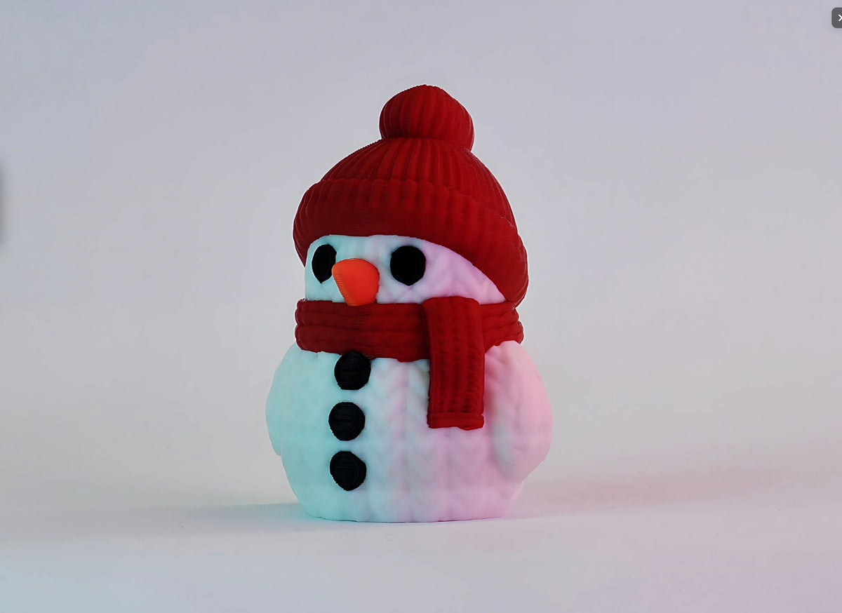 Knitted Snowman