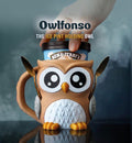 Owlfonso- Pint size ice cream holder
