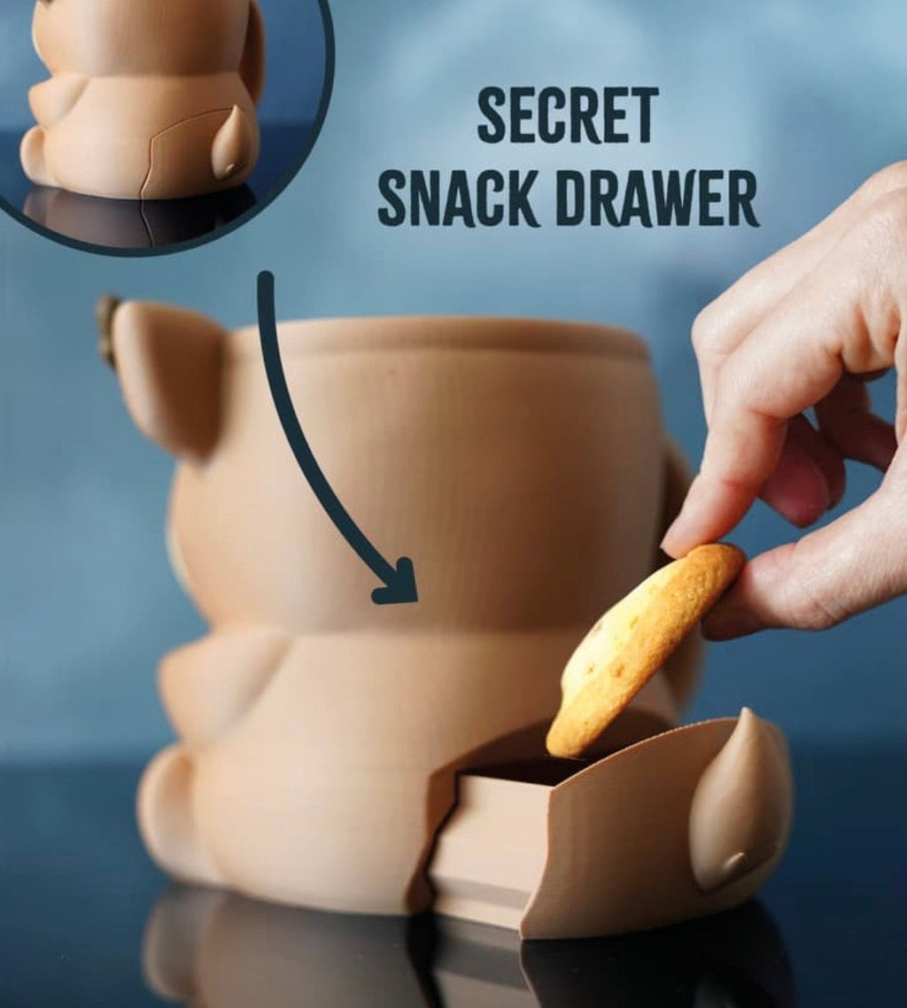 Rudy The Reindeer - Pint size ice cream holder