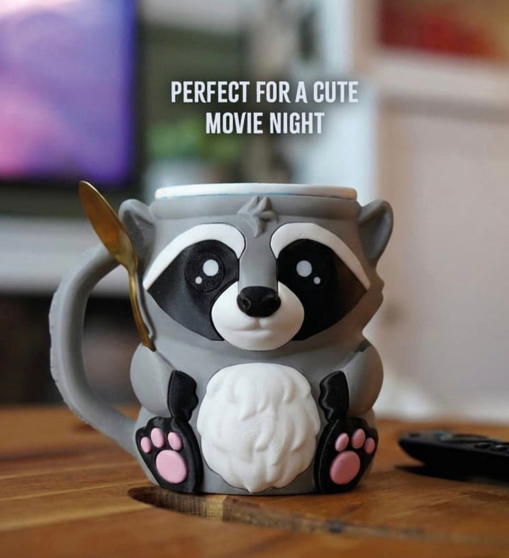 Rocky the Raccoon - The Paw Pints -ice cream holder