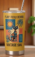 Vintage Soul Kitty 20 oz Tumbler
